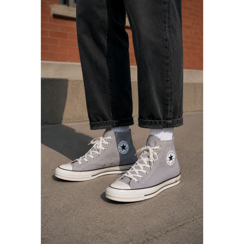 Converse Chuck 70 Custom Embroidered High Top Sneakers Gray Men's 9.5 New in Box